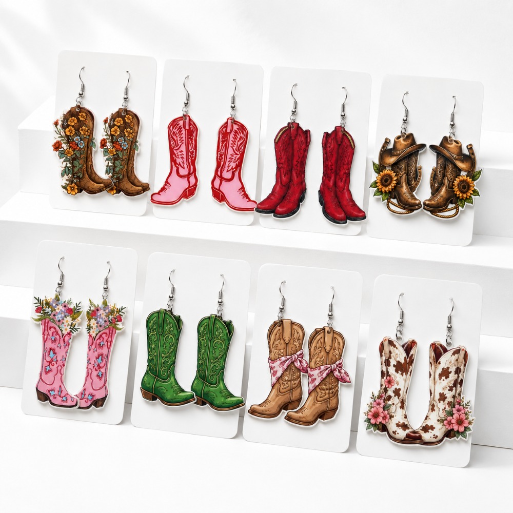 Women's Western 8 Pairs Earring Set for Everyday Wear
